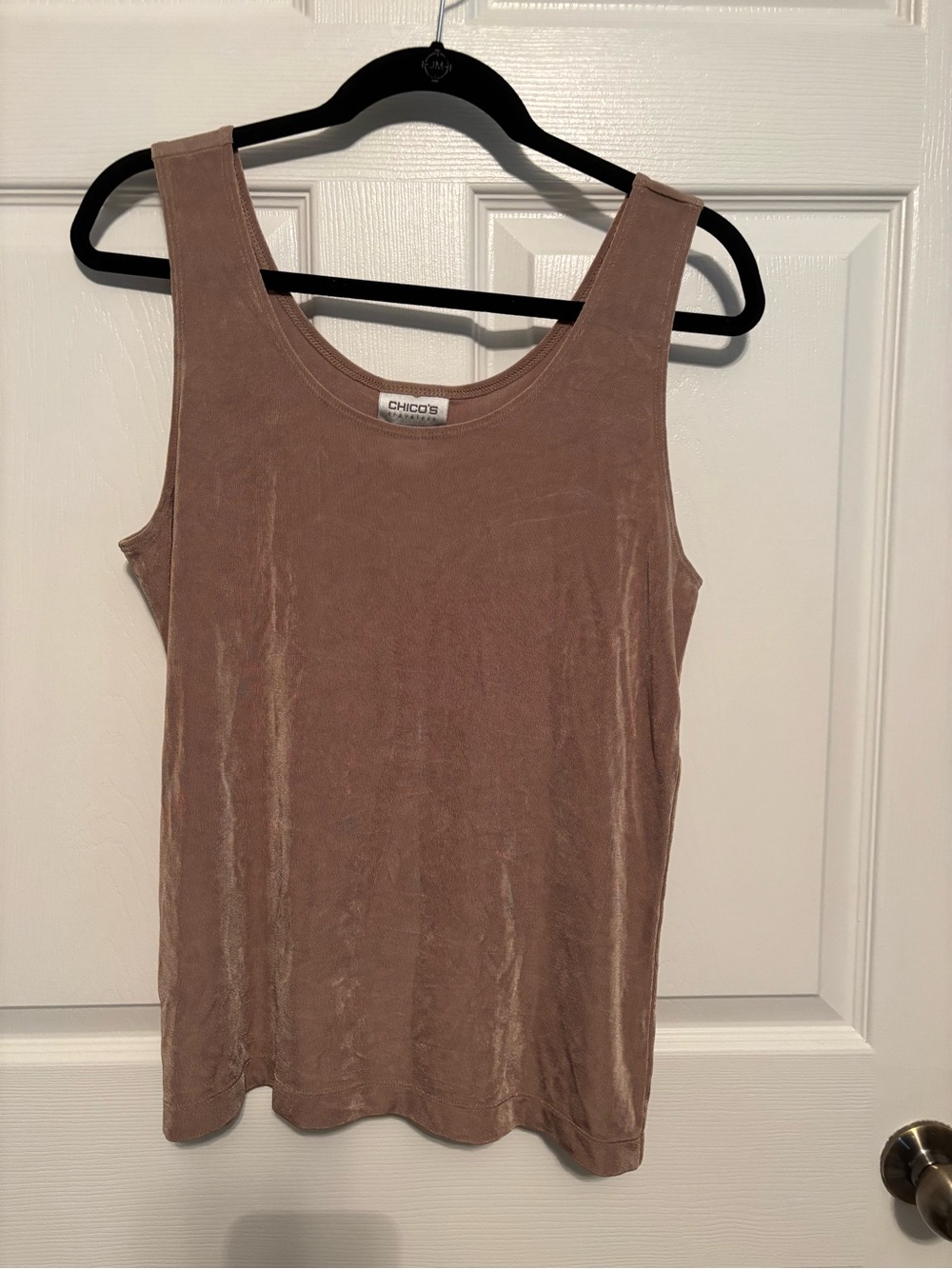 Chico's Taupe Tank Top PTP 21-25”